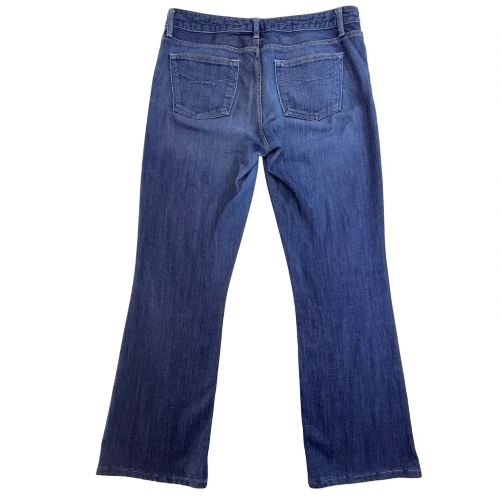 Gap 1969 Sexy Boot Jeans‎ Womens 31/12L Medium Tint Blue Bootcut Stretch Denim